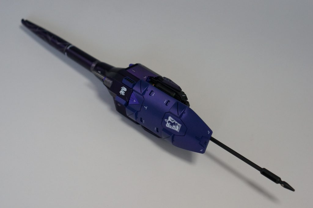 ドリルランスはほかにジャイアントガトリングなどのパーツを追加して強化しています。