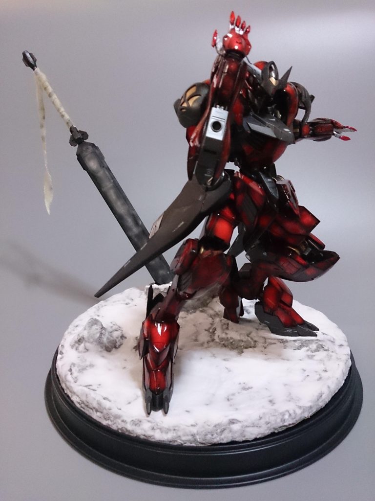 土台に使ったのは100均の蕎麦皿(笑)