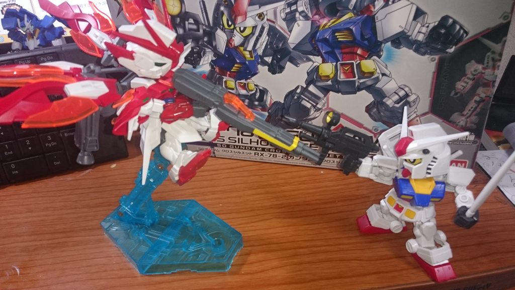 以上SDのゼロ炎でした(^^)
腰と腿が今後の課題ですね～