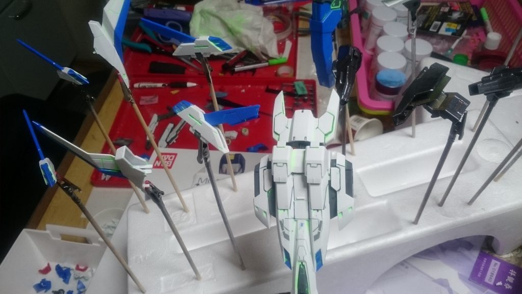 ダブルオーガンダムフルキット–2枚目/制作者：アッキー