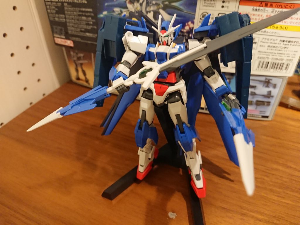 ダブルオーはやはりかっこいいですね