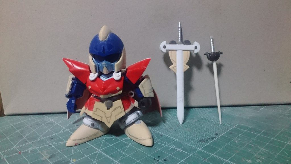 ソードも大型化頭！