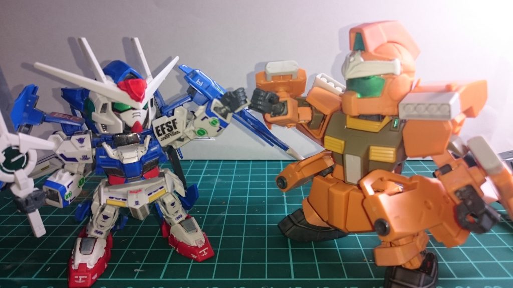 以上ビルドダイバーズSDフォースでした。
ダブルオースカイ、ジェガンブラストマスターが発表されて本編でこの2体が揃うことはなくなりましたが、まだまだ楽しみがいっぱいですね(^^)