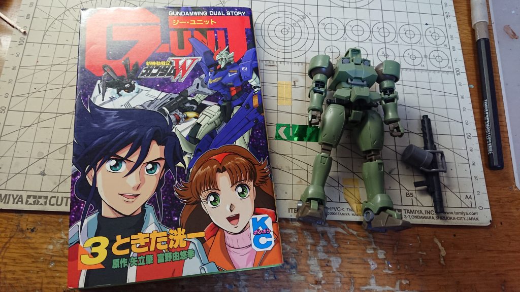 リーオー本体は全くの素組み。改造は専ら追加パーツです。