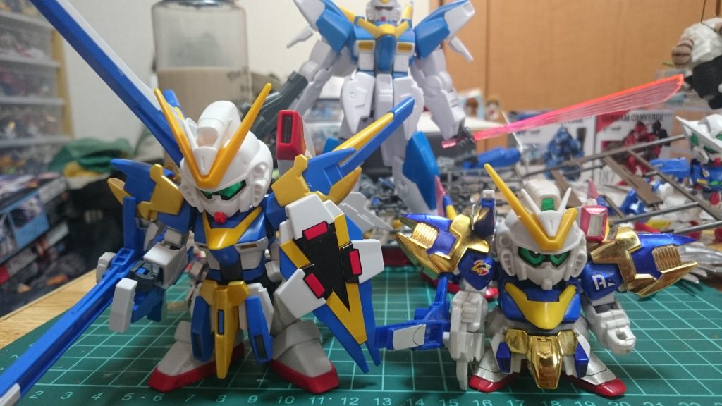 色んなV2と。BB戦士版もかわいくて好きです。