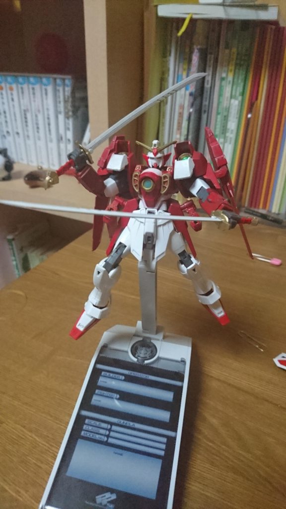 日本刀×2です。