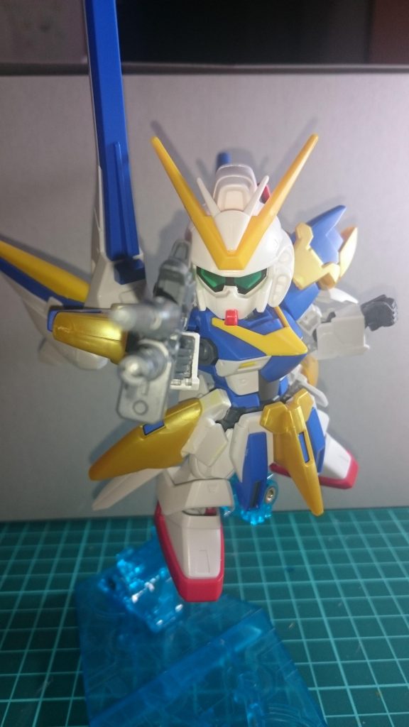 使用機体
SD V2アサルトバスター
HGUC V2アサルトバスター
旧HG1/100 V2ガンダム
SDEX エールストライク
SDCS クロスボーンガンダム
いっぱい混ぜてしまいました\(^o^)/