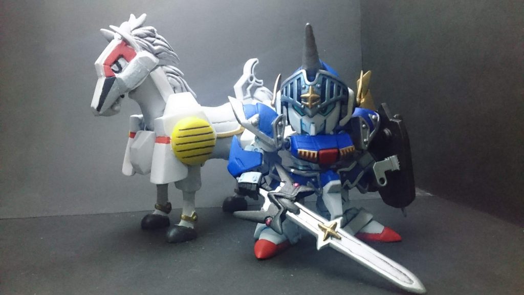 剣士ゼータ&愛馬アーガマ–5枚目/制作者：片目のミィ～