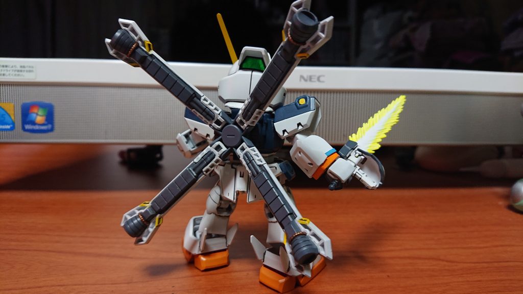 SDCS クロスボーンガンダムX1  🙌–2枚目/制作者：@88814_psk