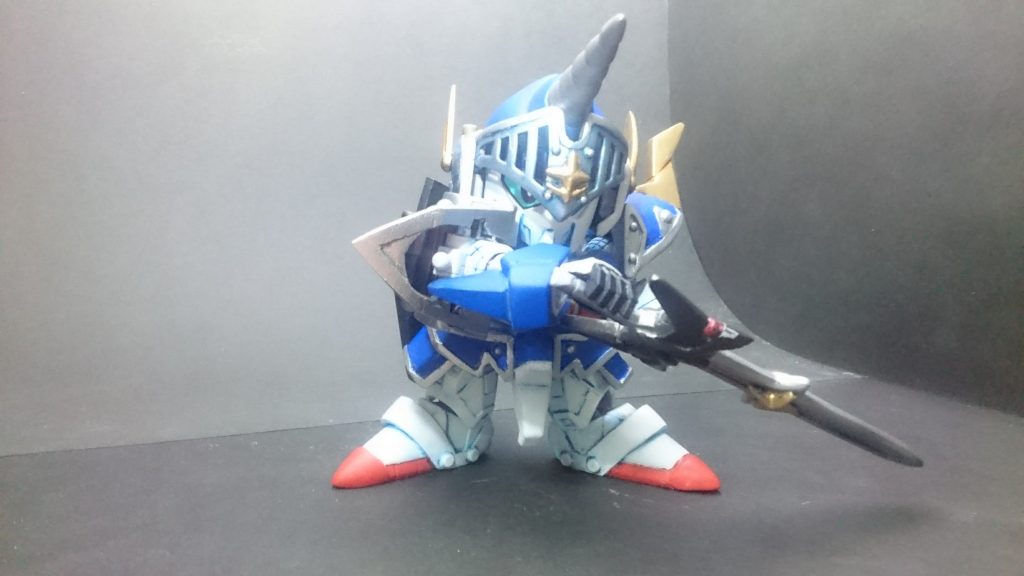 剣士ゼータ&愛馬アーガマ–2枚目/制作者：片目のミィ～