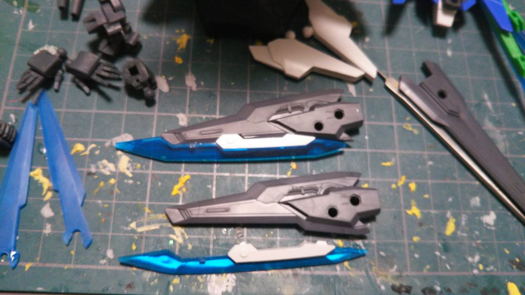 バインダーガンにトランジェントのパーツを組み合わせた武器を製作
バインダーに取り付けられるようにしました