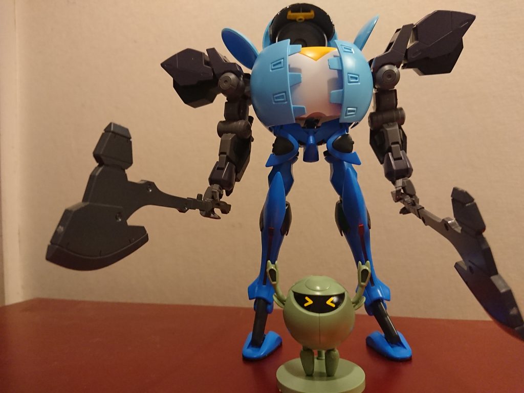 モモがもし可愛さではなく強さを求めたら...！？と考えて作りました。デカイです。