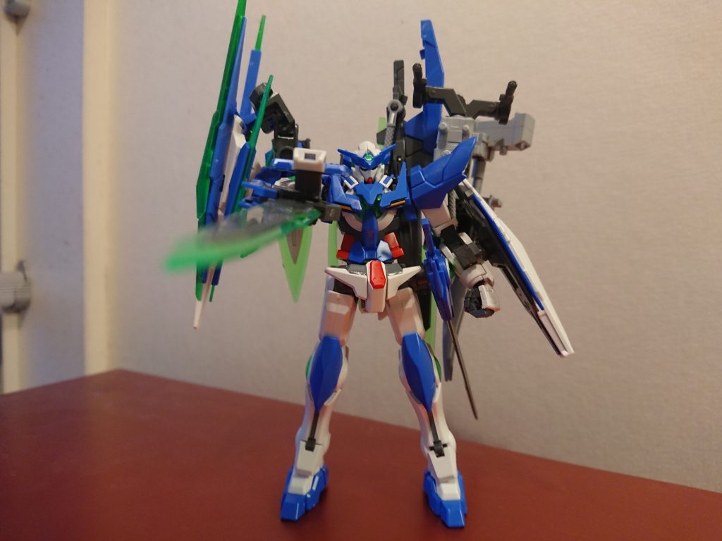 やっぱりエクシアはかっこいいですね。