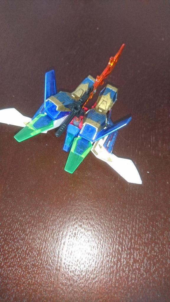 改造に失敗したコアファイター。