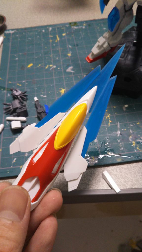 シールドにもトランジェントのパーツを追加