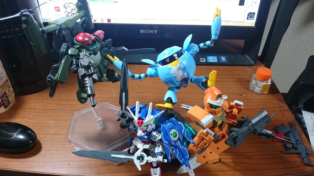 これから頑張ってビルドダイバーズSDフォース投稿していきたいと思います(^^)