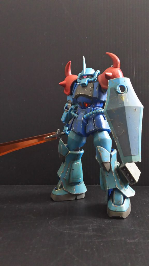 撮影に使ったグフです