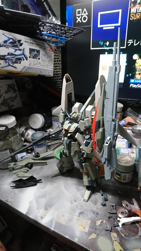 途中、bユニットと称したオプションパーツも作ってはいました。