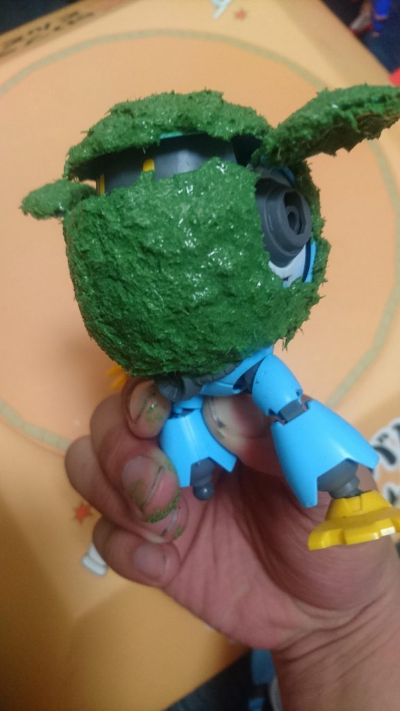 モモカプルにテクスチャーペイントを塗りつけただけです_(´ω`｣ )_