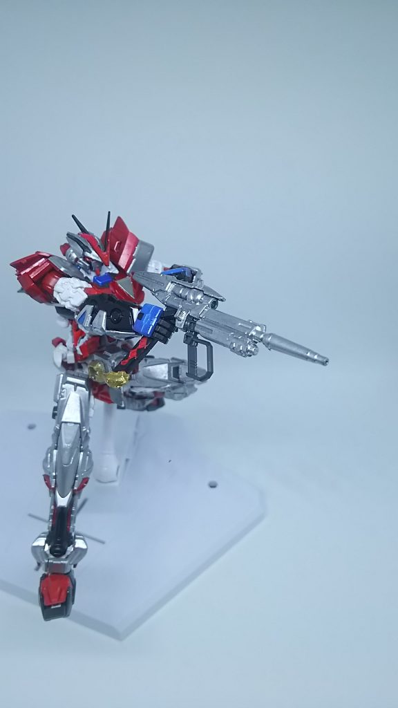 ライドルライフル。柄は菊一文字