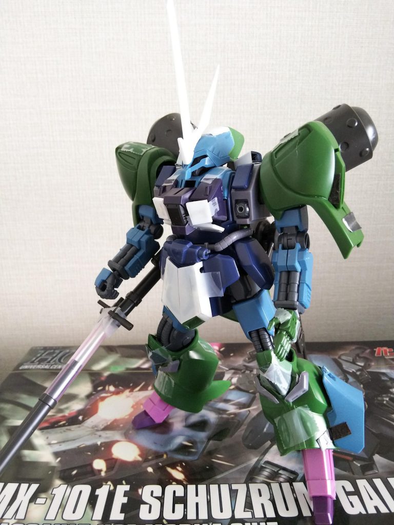 塗装前の仮組み段階