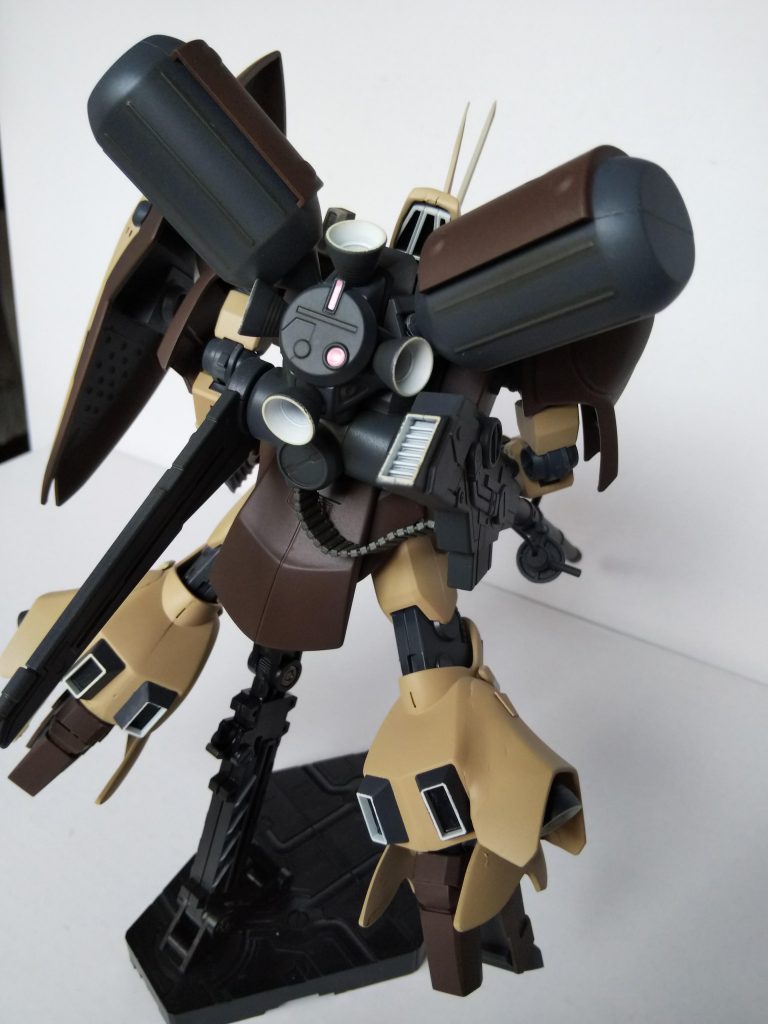 バックショット。つま先はローゼン・ズールです。