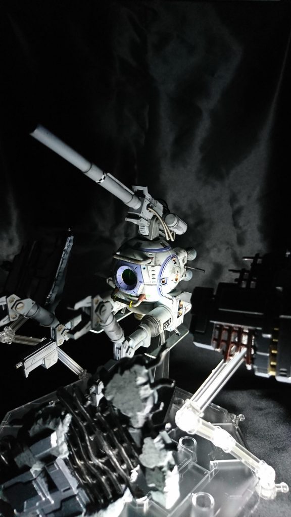 単行本のオマケキットにしてはカッキリしたモールド、充実したディテールを持った良キットなので、ちょっとした追加工作を施しました。