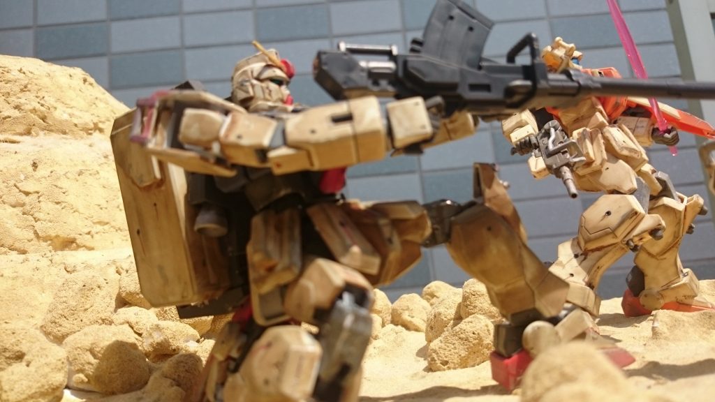 陸戦型ガンダム–2枚目/制作者：ka-mk-t