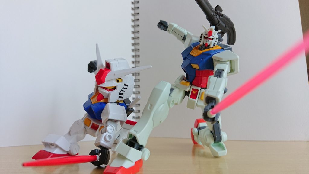 膝立ちもある程度様になる可動域