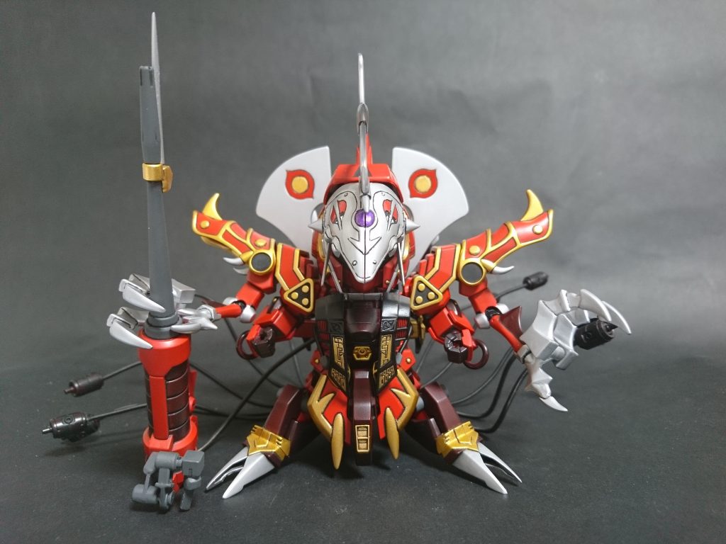 紅魔神・紅武者(あかまじん・レッドウォーリア)–2枚目/制作者：皐英司