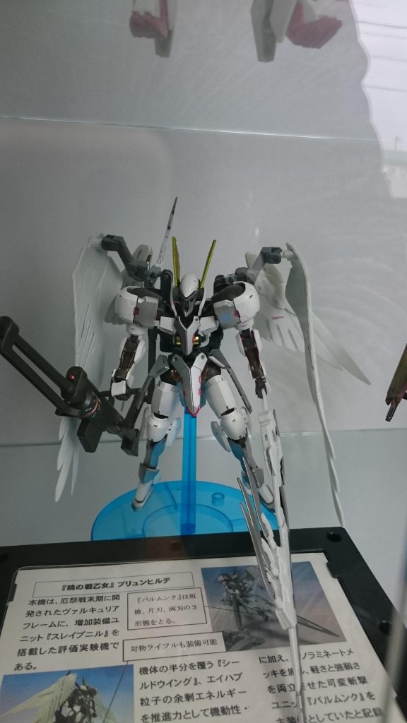 上の写真の別角度から。対物ライフルはガンダムA別冊誌の付録です。