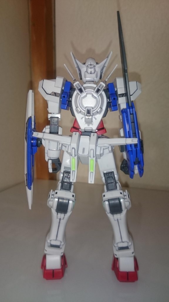 墨入れが沢山できて楽しかったのですが、脚部と腕部のライトパープルはシールも貼ってないので少し寂しいですね