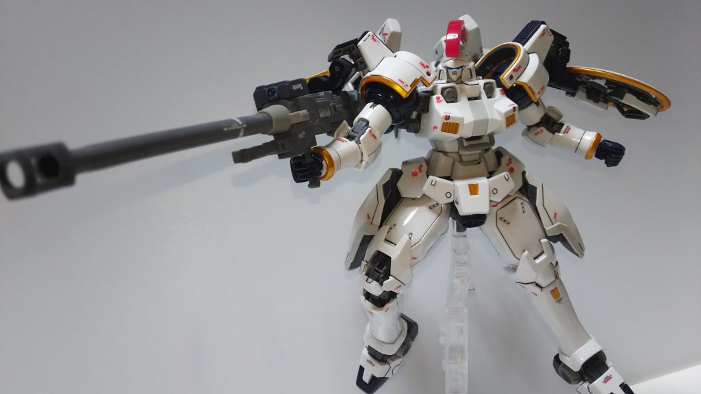 ドーバーガン構えるとやっぱかっこいいなー!
けど肘の干渉がなぁ(-ω-;)