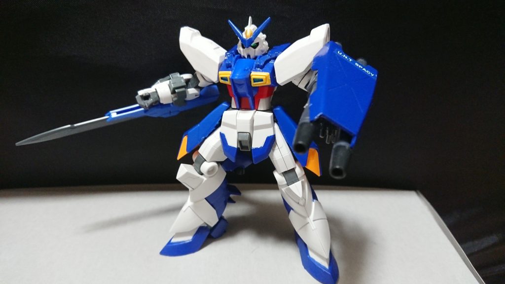 機体名：G(グレート)ムラサメ

[武装]頭部バルカン、胸部バルカン、プロトGNソード、２連装ビームライフル付きシールド、となっている。

[総合スペック]1.0～13.0の内、Gムラサメの総合スペックは５．５と判断。

ムラサメとは思えないようなデザインをしているが一応ムラサメである。
機動力、運動性共に標準的な性能ではあるが機体の出力が高く操縦者の期待に応えるように損傷が激しくてもペースを落とさずに戦う事が出来る、他の機体より頑丈なのかもしれない。
Gムラサメの