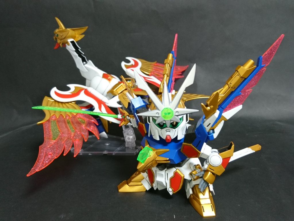 武者飛駆鳥のパッケージ風の一枚。