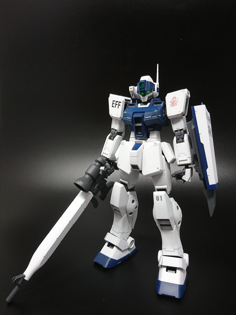 MG RGM-79SP ジムスナイパーⅡ（ホワイトディンゴ隊仕様）–3枚目/制作者：MORISS