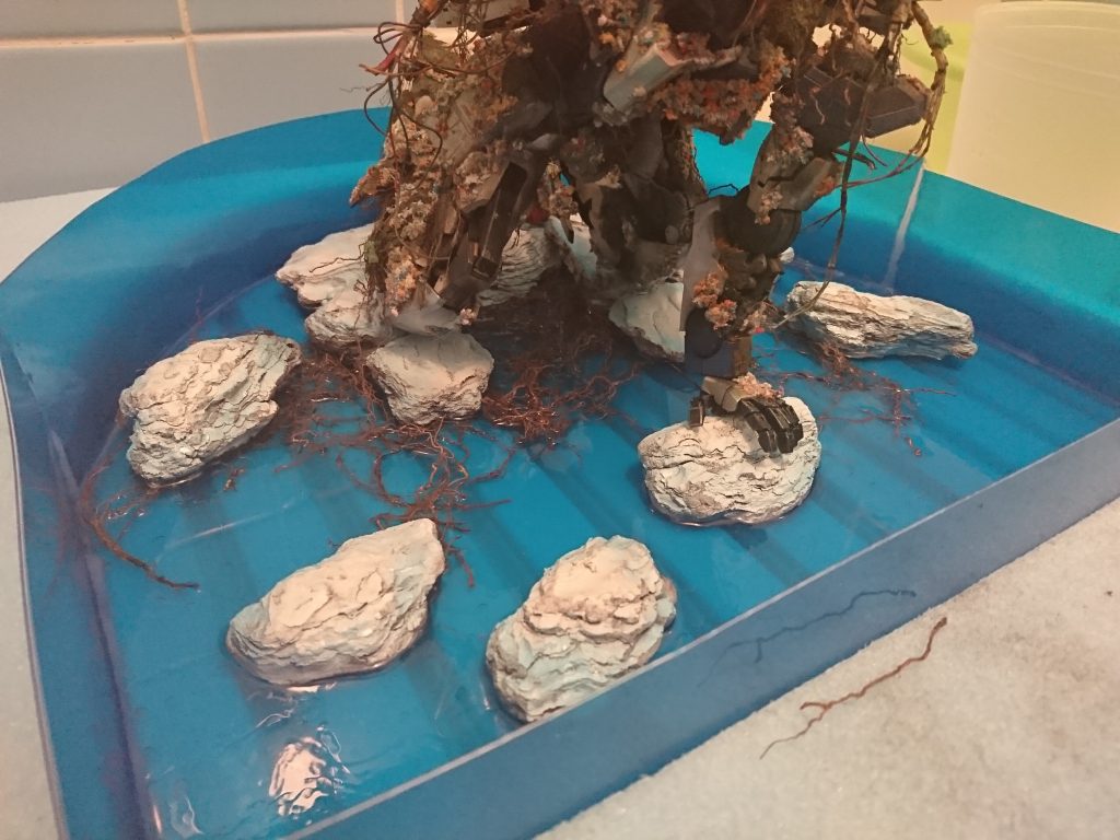 12時間かかった地獄のレジン作業(^q^)