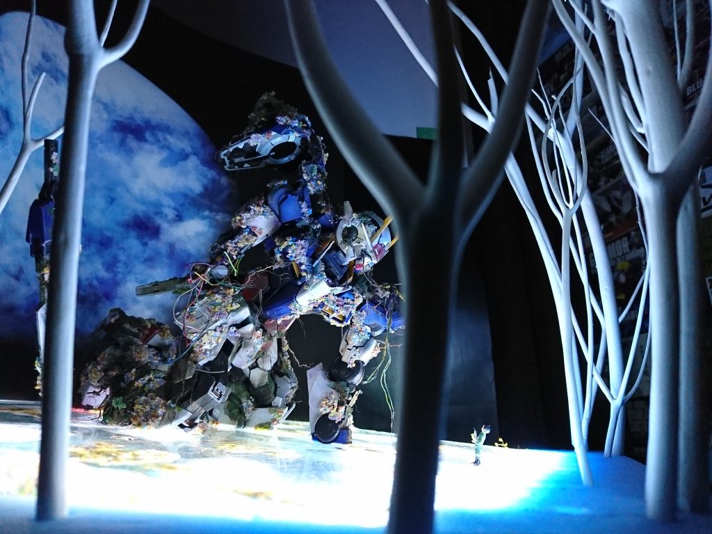 若干部屋が写ってしまっていますが実は横アングルは結構好きです