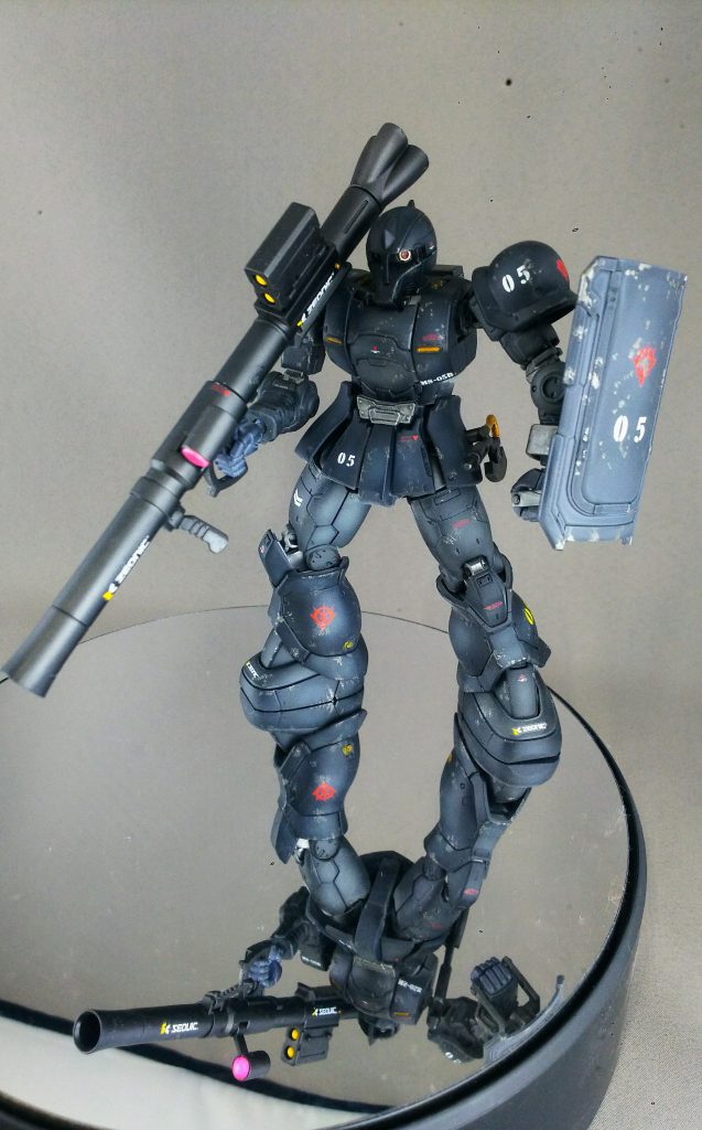 モノアイに光を当ててみます。