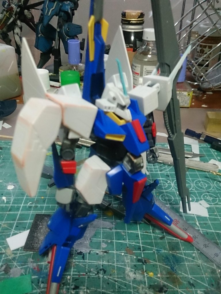 カラバ攻撃用MS MSZ-008E Zije–4枚目/制作者：@yakuto0707