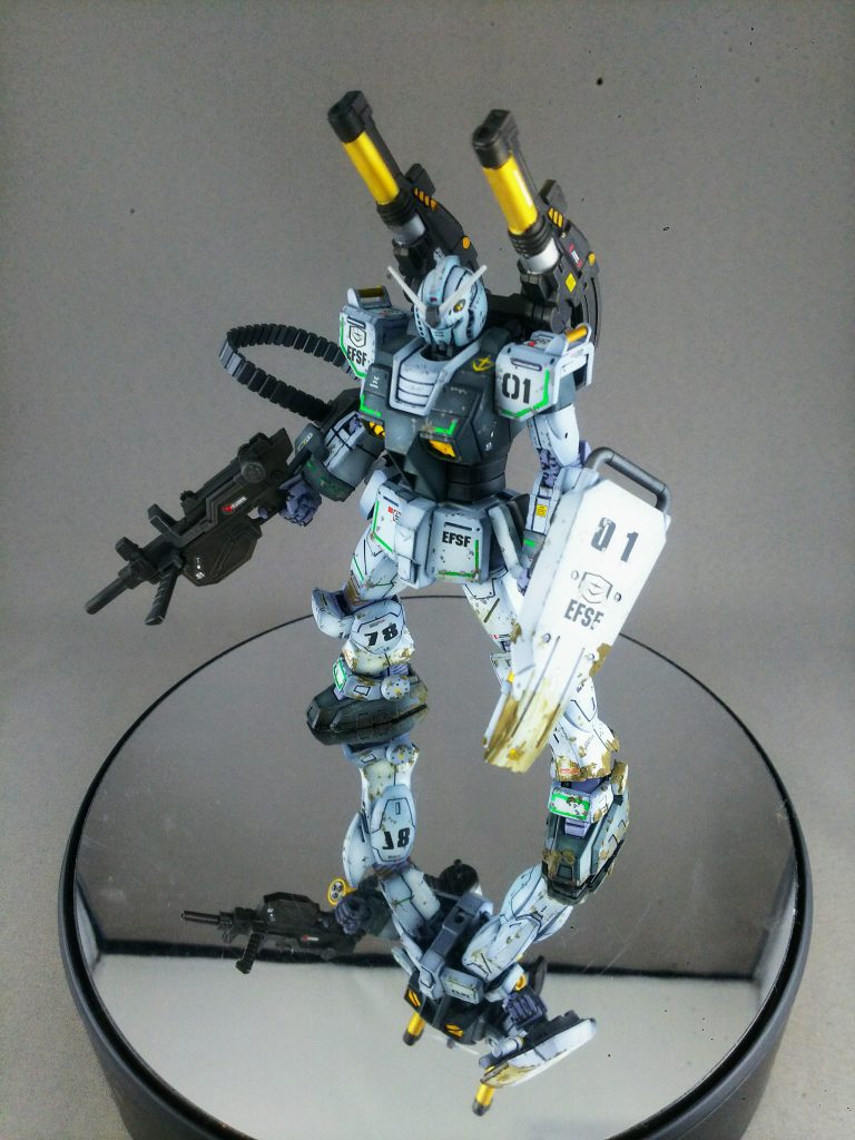 中々深みのあるホワイトに出来ました。