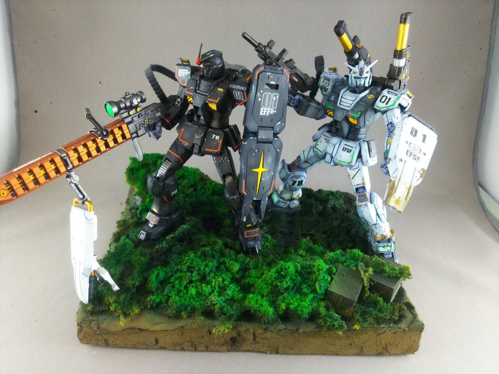 獲物を求めて彷徨う連邦の悪魔…