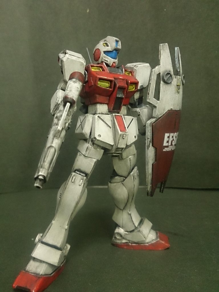 HGUCジムコマンド–2枚目/制作者：@yakuto0707