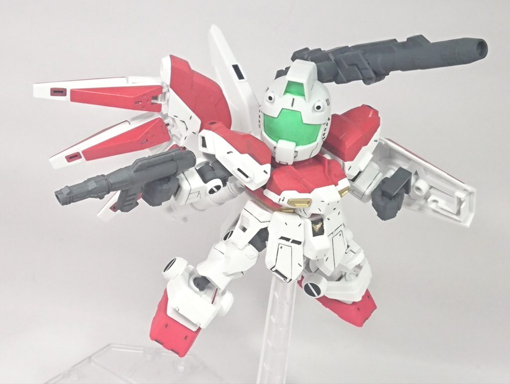 武器はジムジムウェポンズのスプレーガン。
「ちょっと強そう」な感じに見えたらいいなと。
