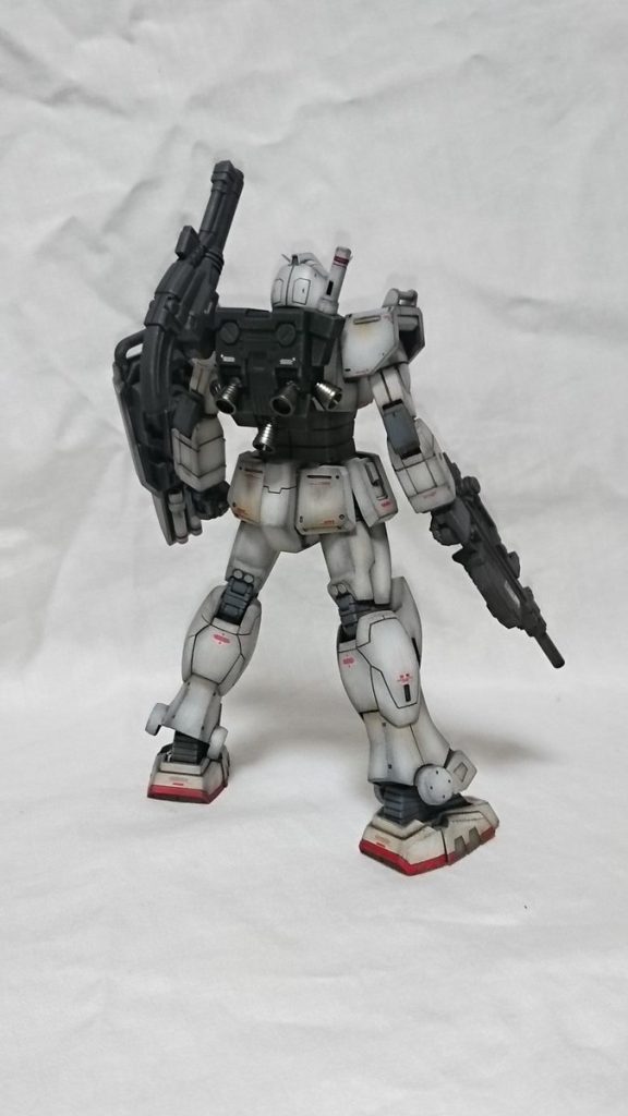 バーニアはアクセントとしてメタリックカラーで塗装。
実はTwitterを始めてから初めての完成品だったりします。