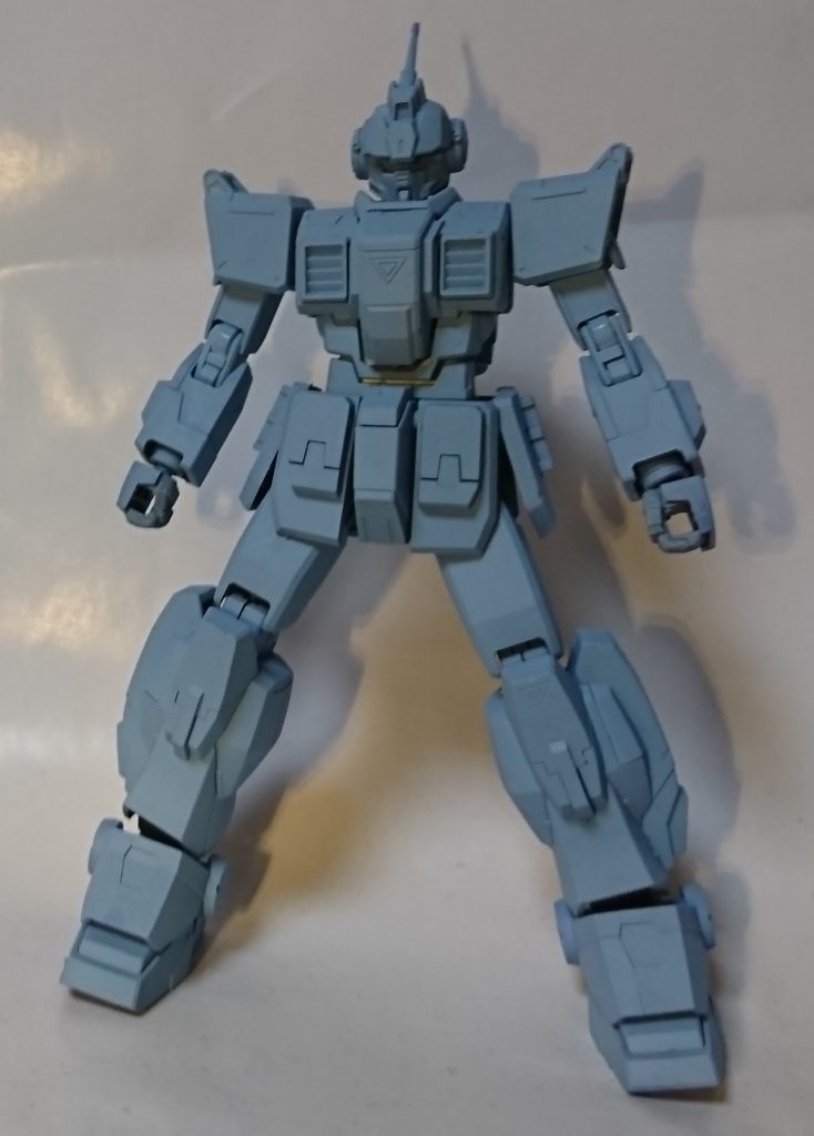 下地はダイソーのミルクペイントのスモーキーブルーにしてみました