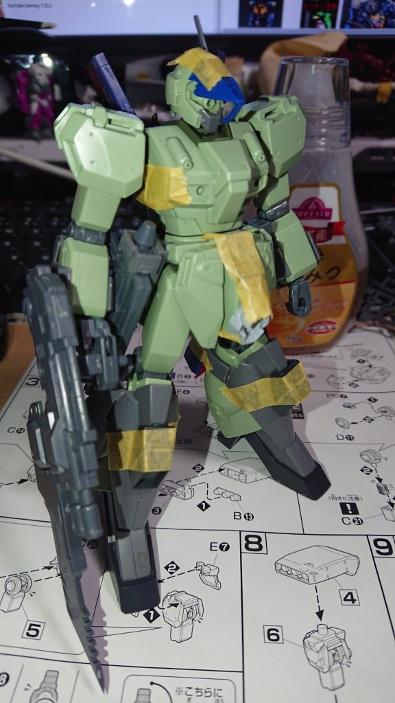 ## 制作途中
構想段階