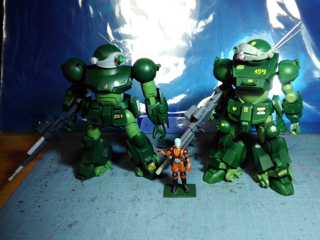 スコープモックとグリモワールドッグ