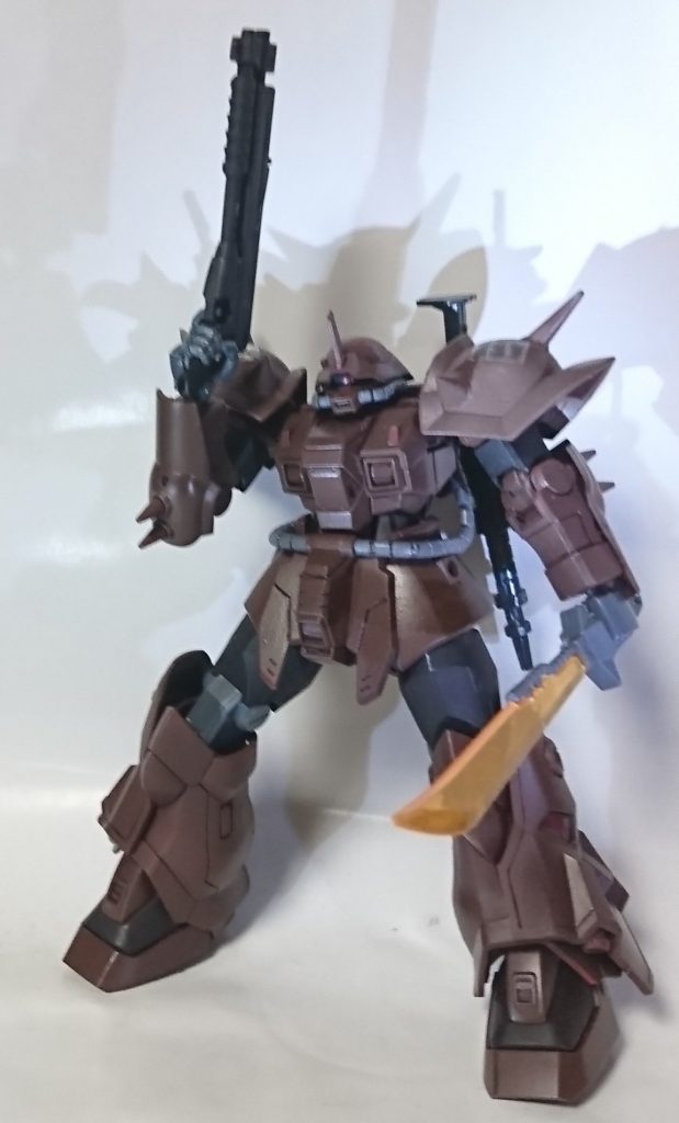 肩に457のシール張ったけど黒字なんで見えにくい・・・