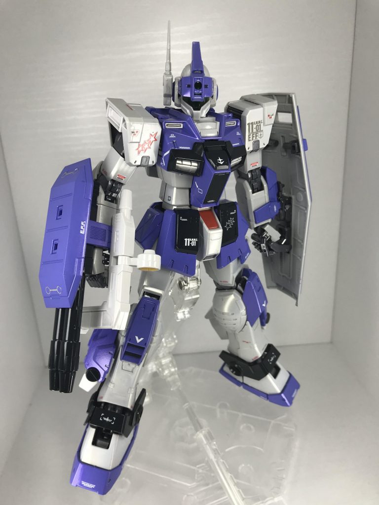 再開までの作品2 MG ジム・ドミナンス  オリジナルカラーリング パール仕上げ–3枚目/制作者：モルガナ